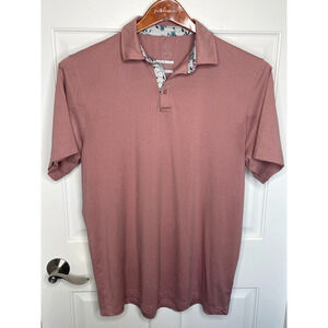 Swannies Men's Short Sleeve Golf Polo Shirt Sz XL Performance Active Athleisure